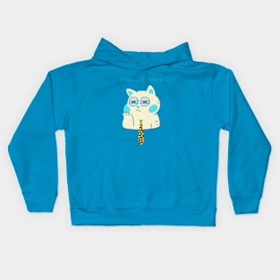 yea..It's works, funny cat Kids Hoodie